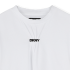 T-shirt fluide en coton DKNY 
                    FILLE