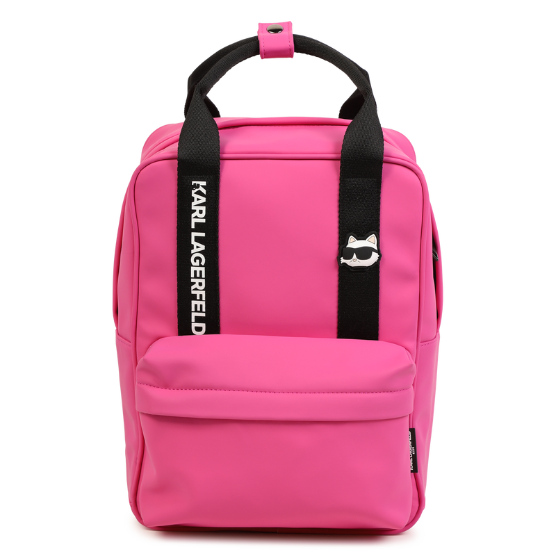 Sac &agrave; dos &agrave; doubles poign&eacute;es KARL LAGERFELD KIDS 
                        FILLE