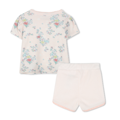 Ensemble short et T-shirt KENZO KIDS FILLE