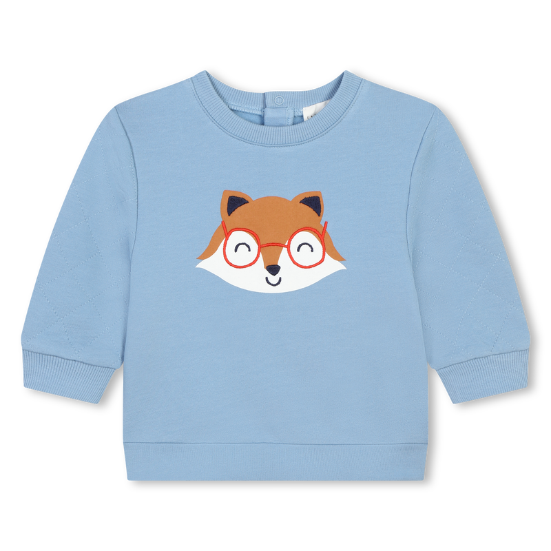 Sweat-shirt en imprimé renard CARREMENT BEAU 
                    GARCON