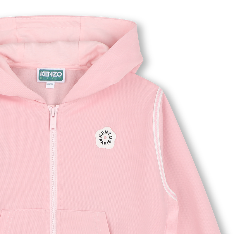 Cardigan &agrave; capuche KENZO KIDS 
                        FILLE