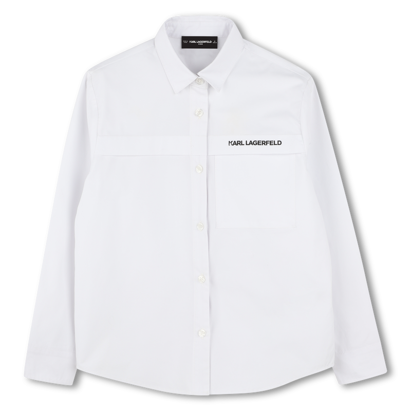 Chemise &agrave; manches longues KARL LAGERFELD KIDS 
                        GARCON