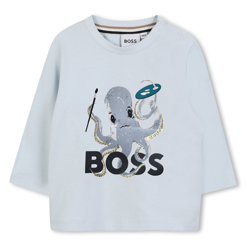 T-shirt à manches longues BOSS 
                    GARCON