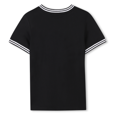 T-shirt avec bandes colorées DKNY UNISEXE