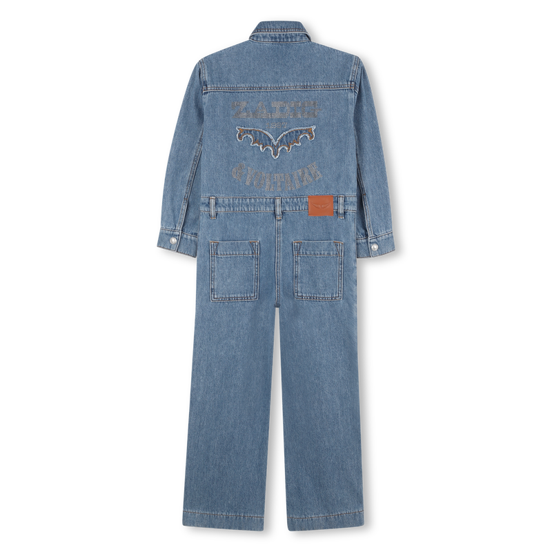 Combinaison denim col chemise ZADIG & VOLTAIRE 
                    FILLE