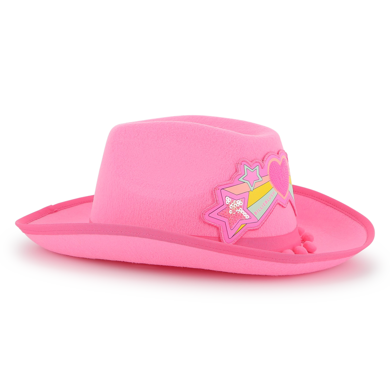 Chapeau western à pompons BILLIEBLUSH 
                    FILLE