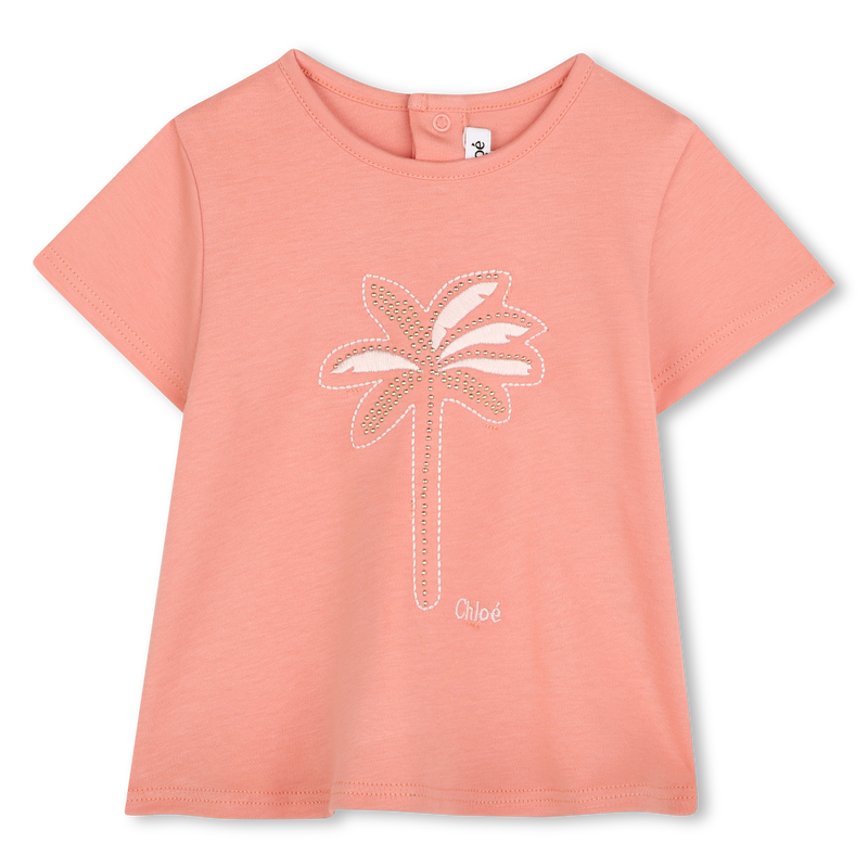 T-shirt manches courtes CHLOE 
                    FILLE
