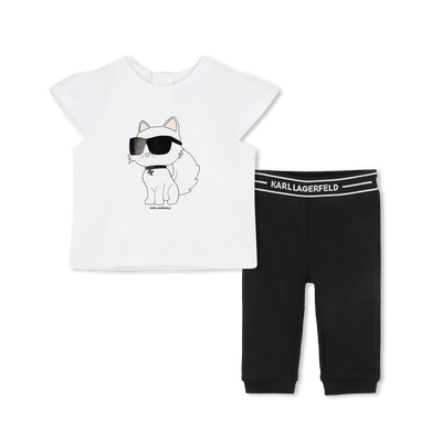 T-shirt et caleçon long KARL LAGERFELD KIDS FILLE