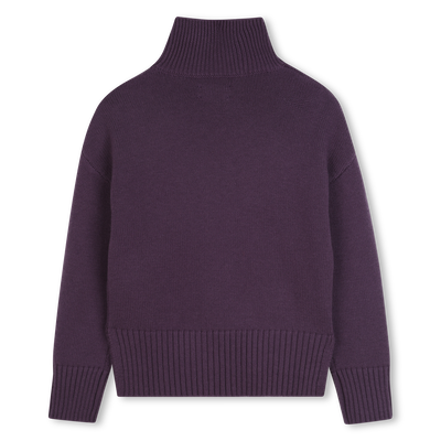 Pull col montant en tricot ZADIG & VOLTAIRE FILLE