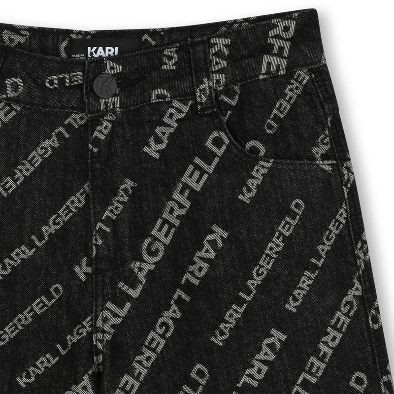 Bermuda en jean KARL LAGERFELD KIDS 
                    GARCON