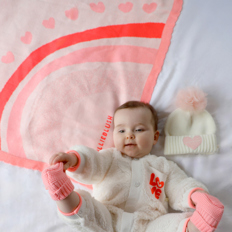 Couverture en tricot BILLIEBLUSH 
                    FILLE