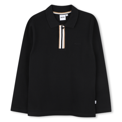 Polo à manches longues BOSS GARCON