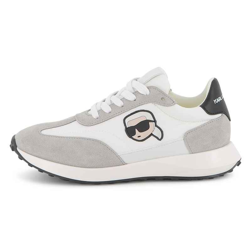 Baskets basses à lacets KARL LAGERFELD KIDS 
                    GARCON