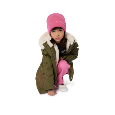 Parka à capuche avec poches MARC JACOBS FILLE