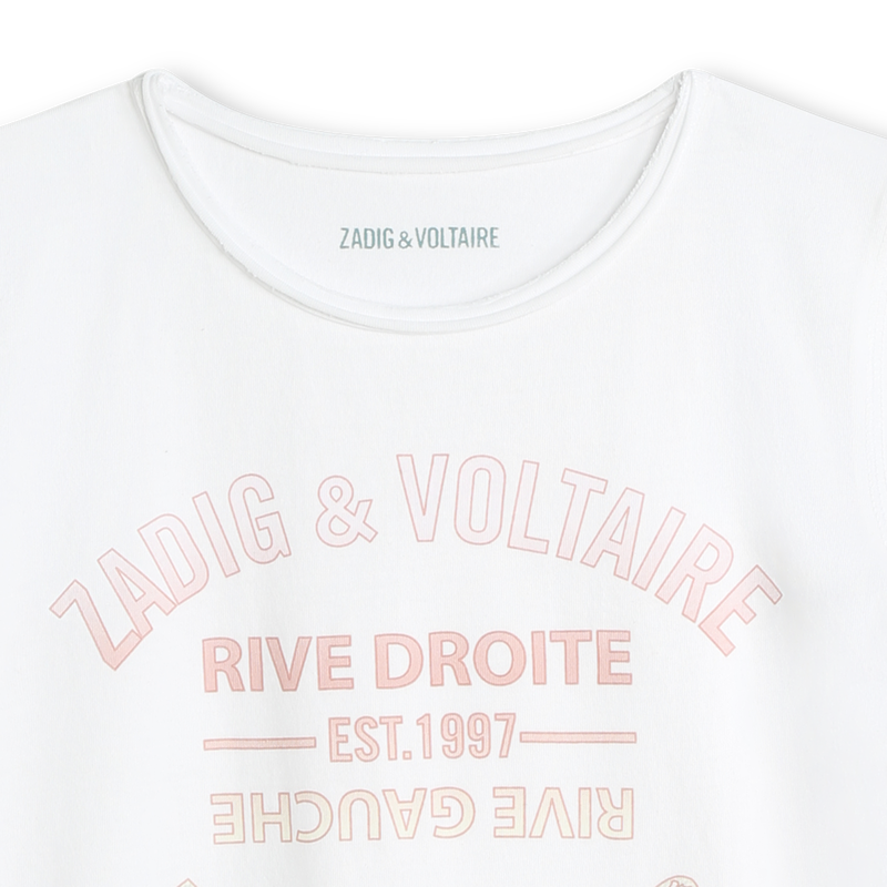 T-shirt coton à illustration ZADIG & VOLTAIRE 
                    FILLE