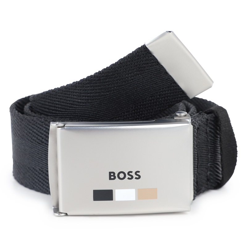 Ceinture tramée BOSS 
                    GARCON