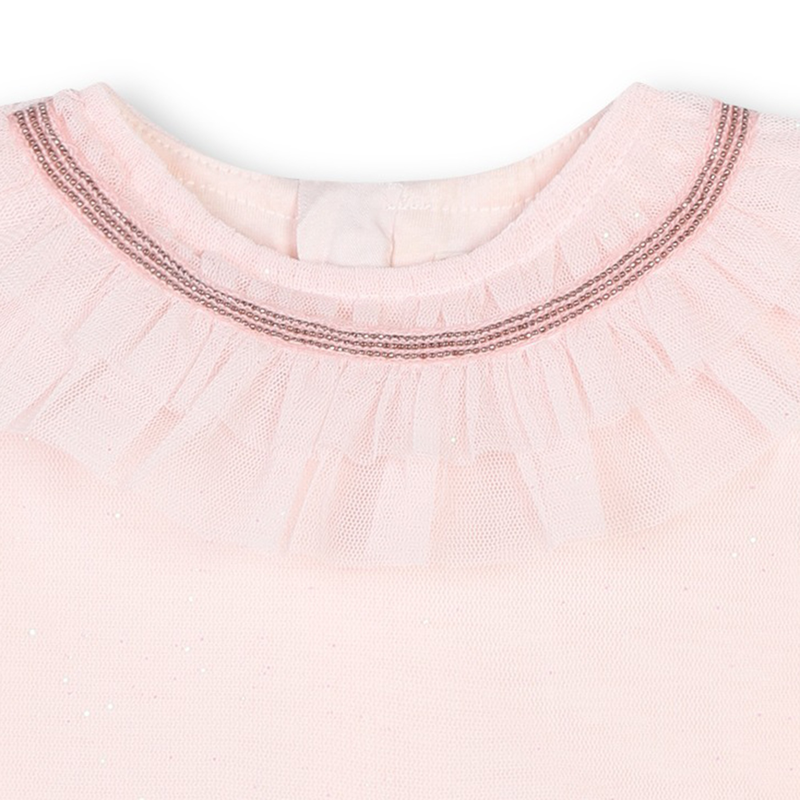 Robe de cérémonie bi-matière CARREMENT BEAU 
                    FILLE
