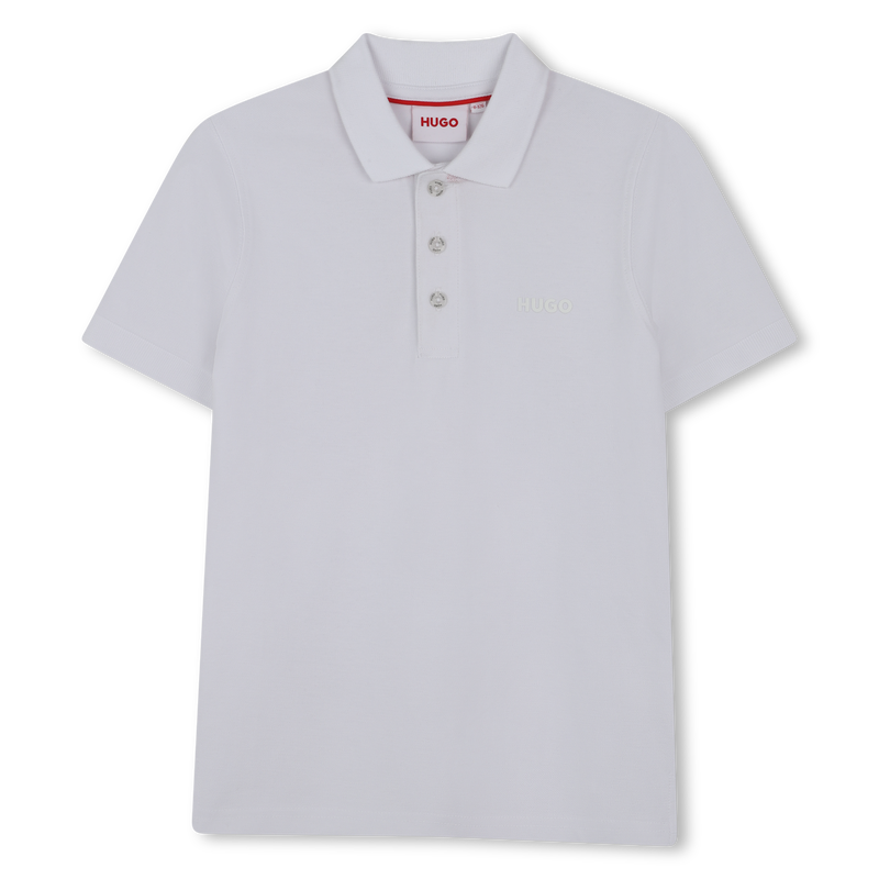 Polo manches courtes Hugo 
                        GARCON