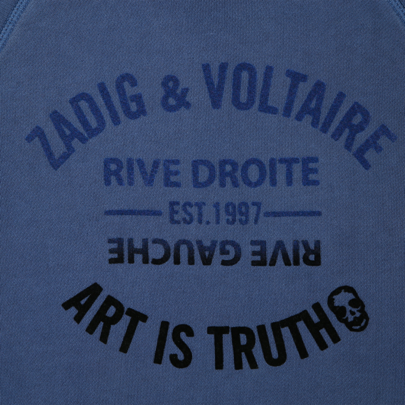 Robe sweat-shirt à capuche ZADIG & VOLTAIRE 
                    FILLE