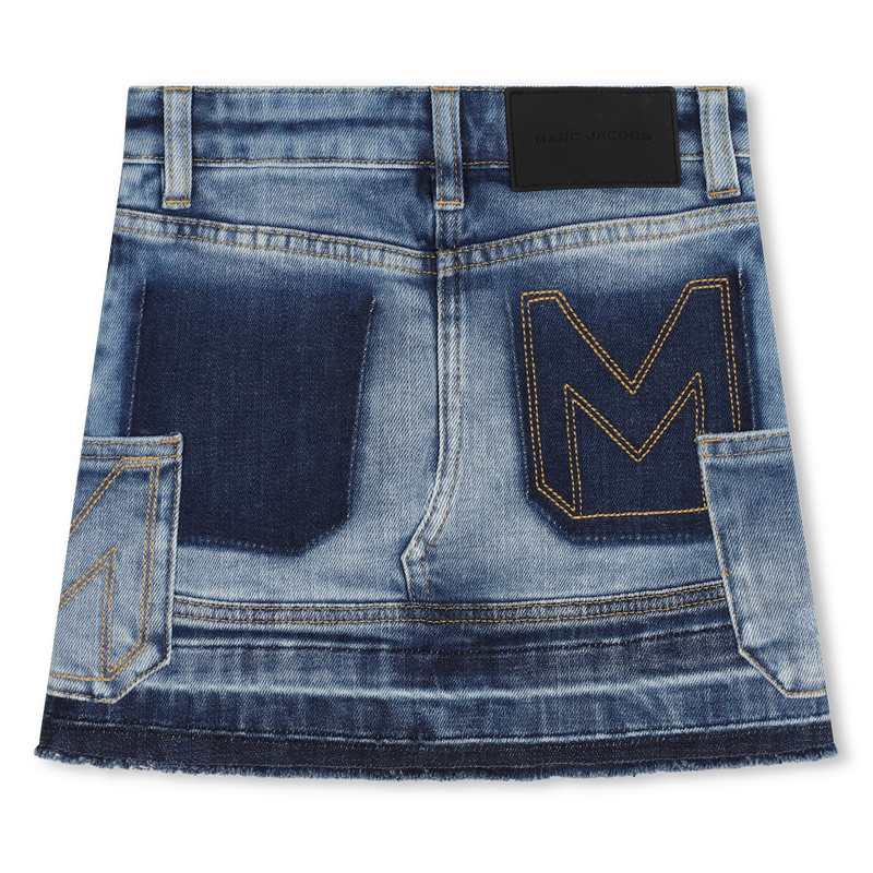 Jupe en jean us&eacute; MARC JACOBS 
                        FILLE
