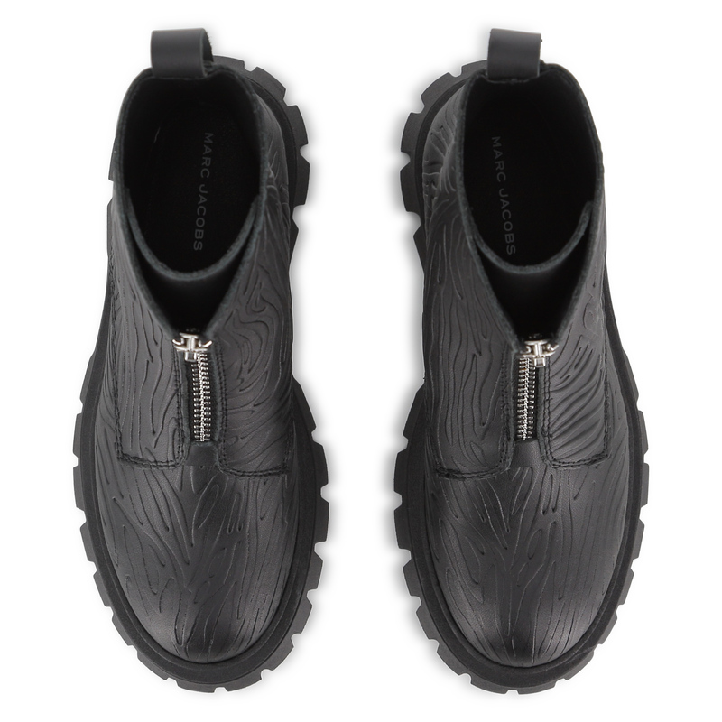 Bottines en cuir de vachette THE MARC JACOBS 
                    FILLE
