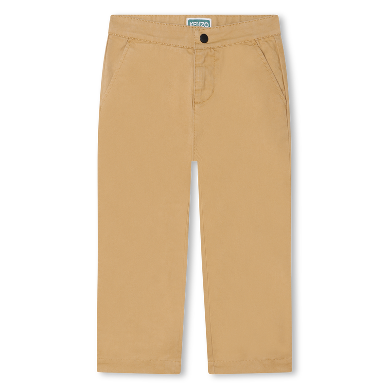 Pantalon ajustable en coton KENZO KIDS 
                    UNISEXE