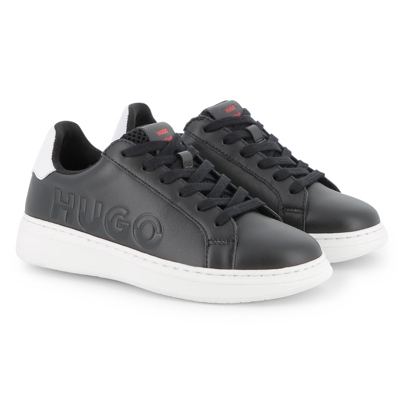 Baskets en cuir de vachette Hugo 
                    GARCON