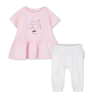 Ensemble robe et legging KARL LAGERFELD KIDS 
                    FILLE