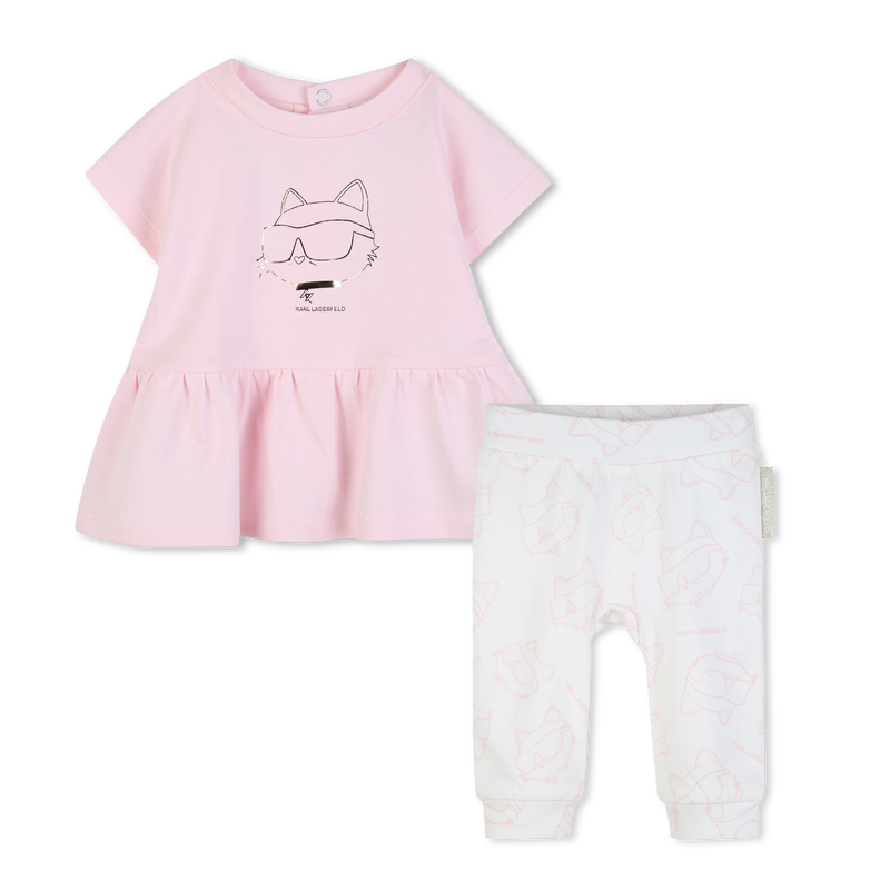 ENSEMBLE ROBE ET LEGGING KARL LAGERFELD KIDS 
                        FILLE
