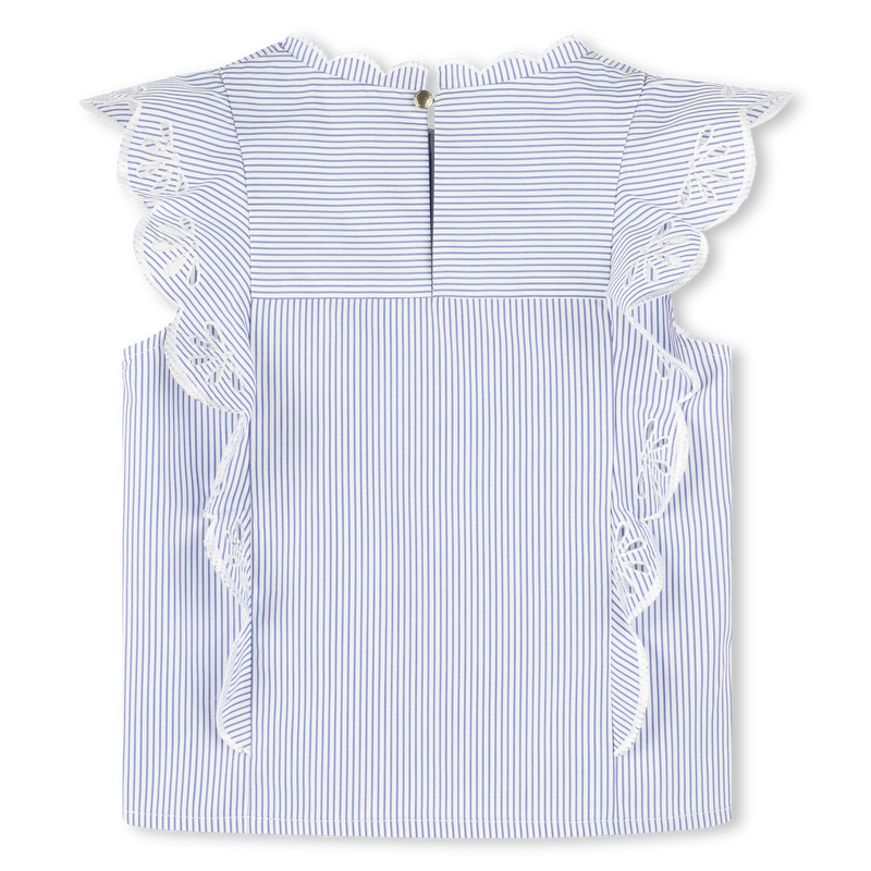 Blouse à manches volantées CHLOE 
                    FILLE