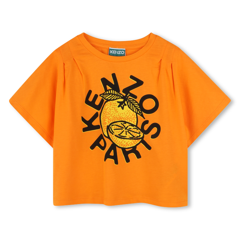 T-shirt &agrave; manches courtes KENZO KIDS 
                        FILLE