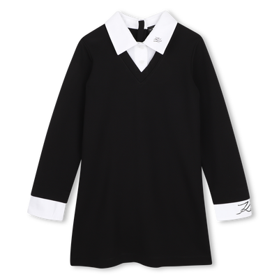 Robe manches longues KARL LAGERFELD KIDS FILLE
