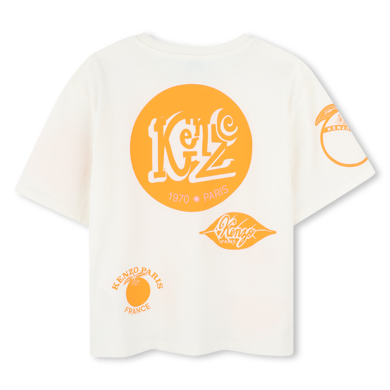 T-shirt &agrave; manches courtes KENZO KIDS 
                        FILLE