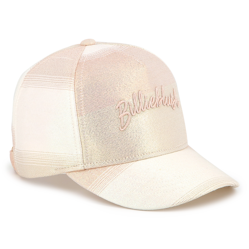 Casquette m&eacute;tallis&eacute;e et brod&eacute;e BILLIEBLUSH 
                        FILLE