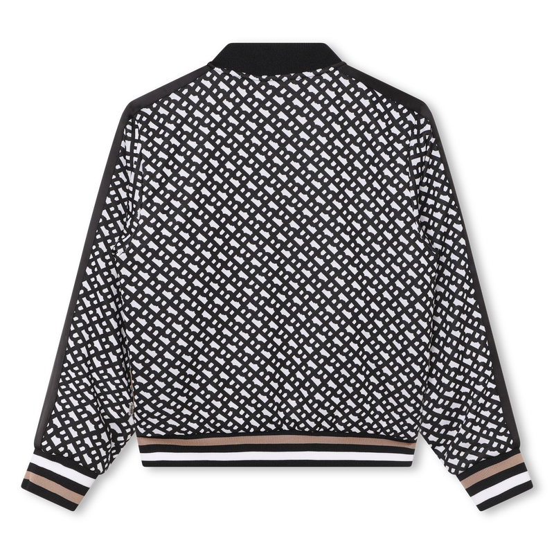 Cardigan réversible zippé