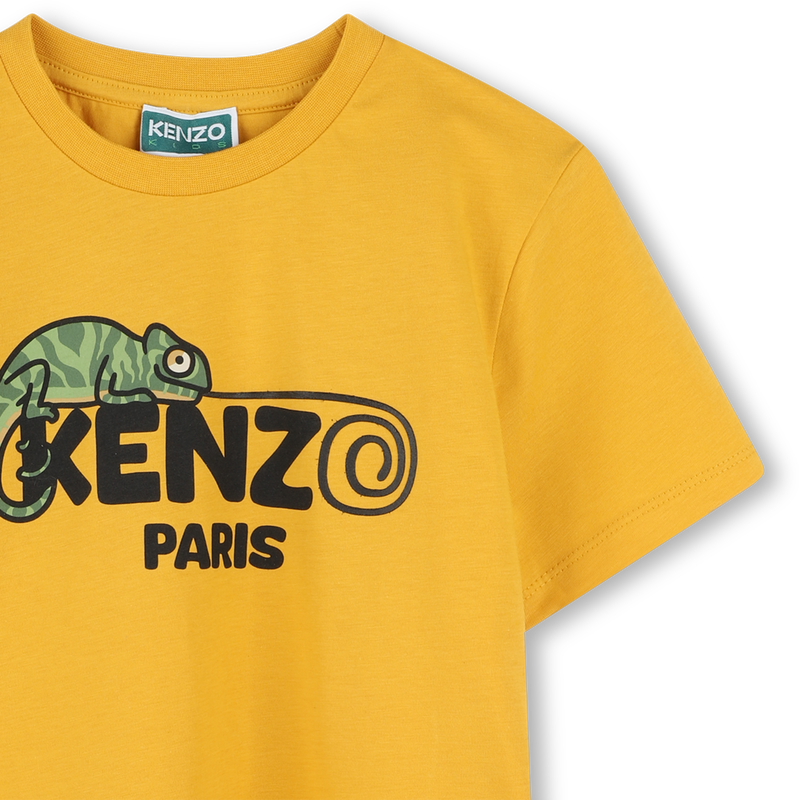 T-shirt manches courtes coton KENZO KIDS 
                    GARCON