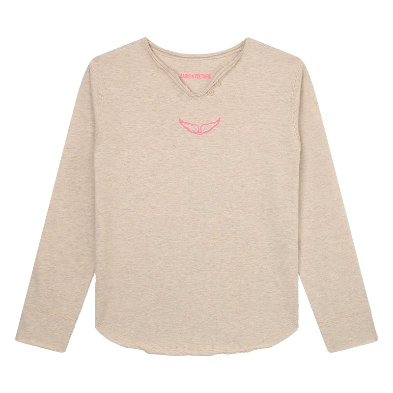 T-shirt manches longues coton ZADIG & VOLTAIRE 
                    FILLE