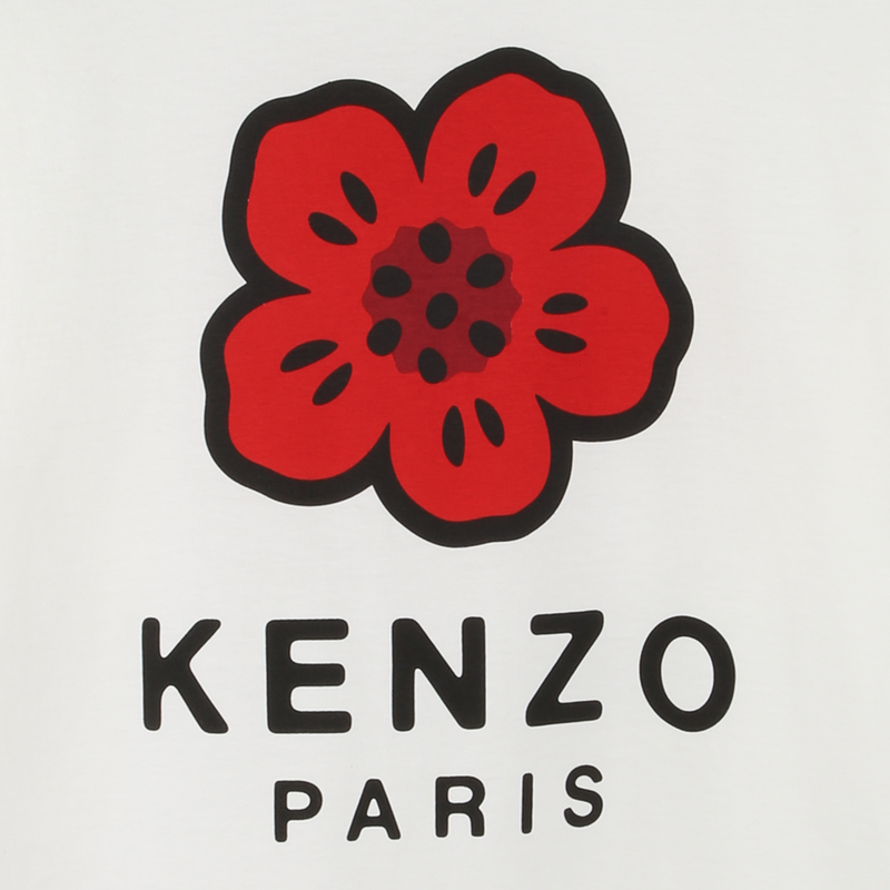 Tee-shirt à manches longues en jersey KENZO KIDS 
                    UNISEXE