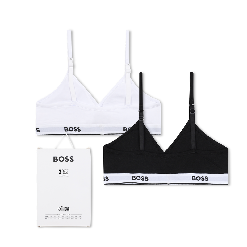 Lot de 2 brassières BOSS 
                        FILLE