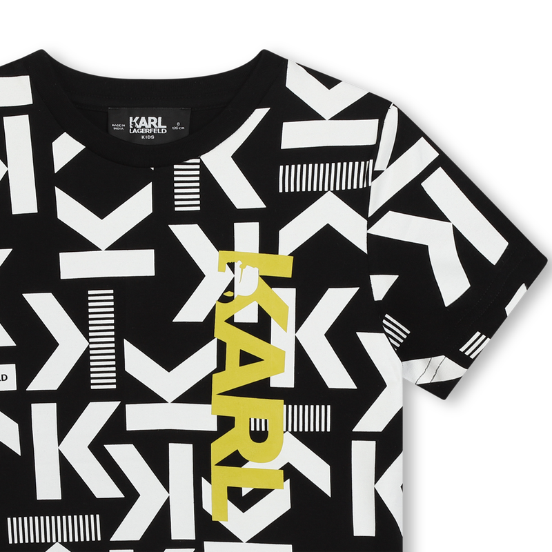 T-shirt à manches courtes KARL LAGERFELD KIDS 
                    GARCON