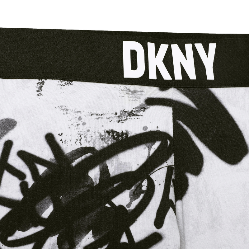 Legging bicolore imprimé DKNY 
                    FILLE