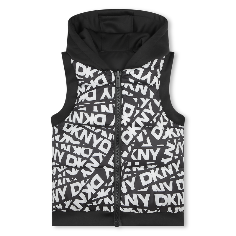Doudoune sans manche à capuche DKNY 
                    UNISEXE