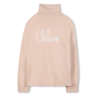 Pull col roulé en tricot CHLOE FILLE
