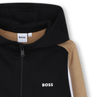 Cardigan &agrave; capuche BOSS 
                    GARCON