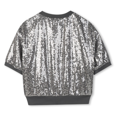 Haut à manches courtes DKNY FILLE