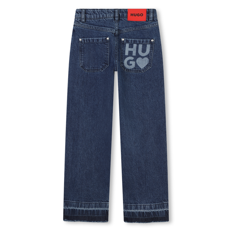 Jean avec bords usés Hugo 
                    FILLE