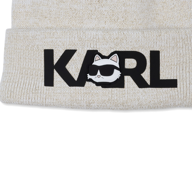 Ensemble bonnet + tour de cou KARL LAGERFELD KIDS 
                        FILLE