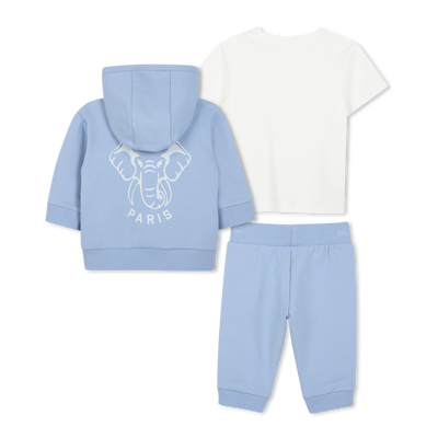 Ensemble de jogging en coton KENZO KIDS UNISEXE