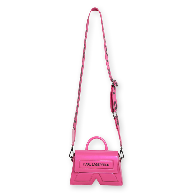 Sac à main en textile brillant KARL LAGERFELD KIDS 
                    FILLE