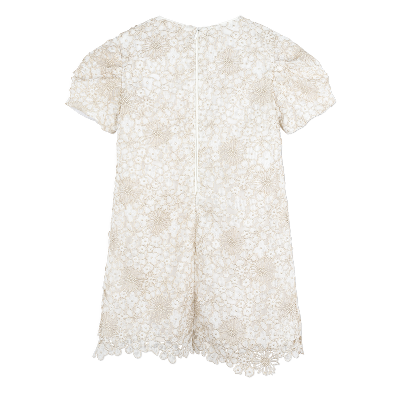 Robe à fleurs en dentelle GIVENCHY 
                    FILLE